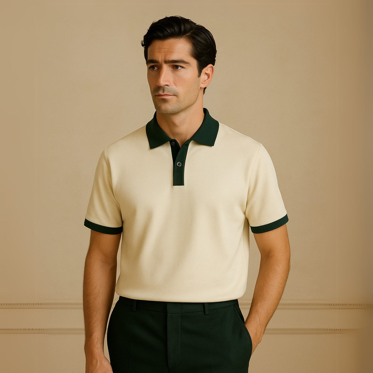 Camisa Polo Lisa Old Money Vittore