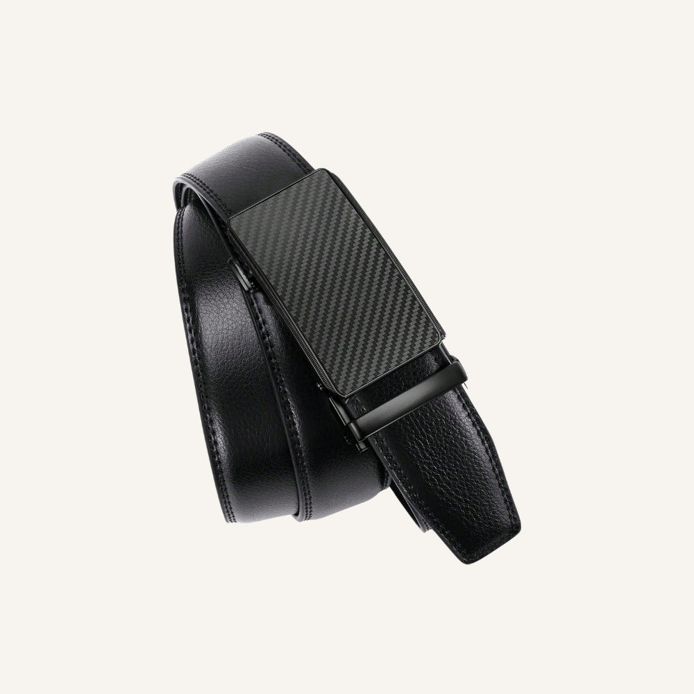 Cinto de Couro Masculino Civano Carbon