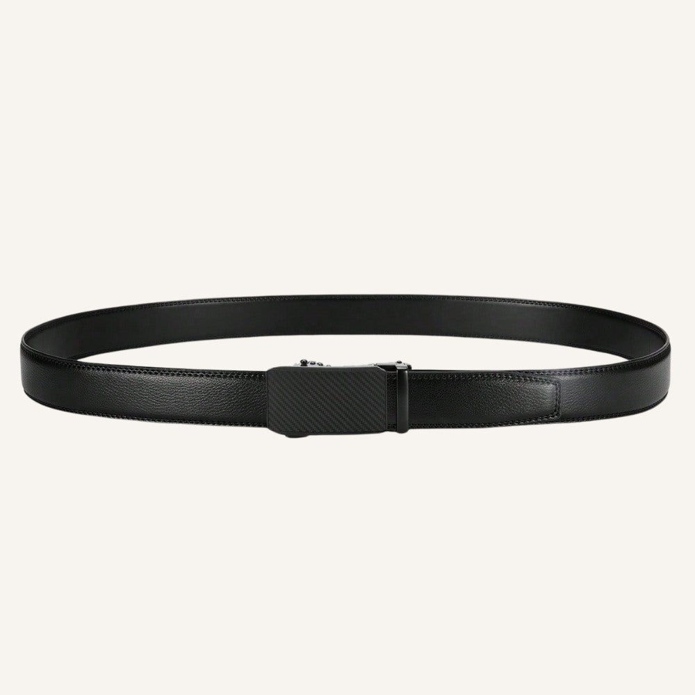 Cinto de Couro Masculino Civano Carbon