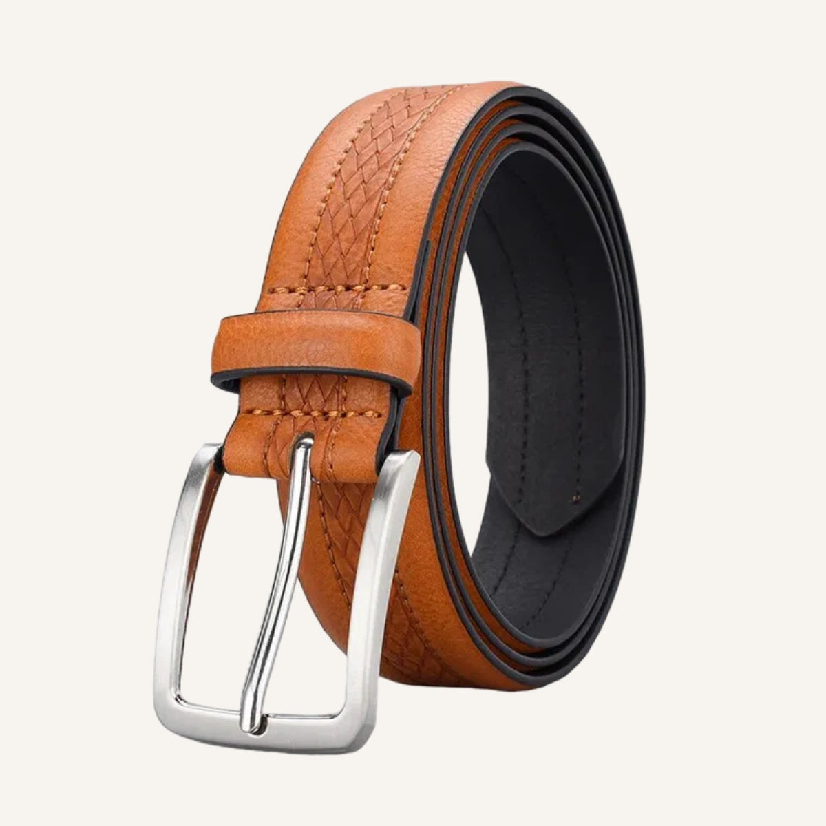 Cinto de Couro Masculino Monarch Civano