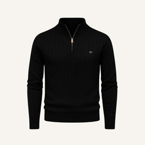 Suéter Masculino Gola Alta com Zíper Verri