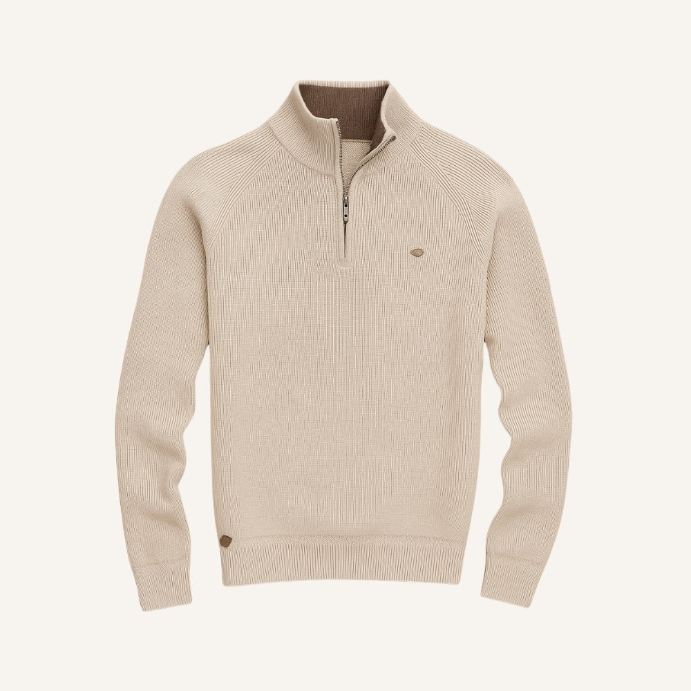 Suéter Masculino Meio Zíper Pesson Signature