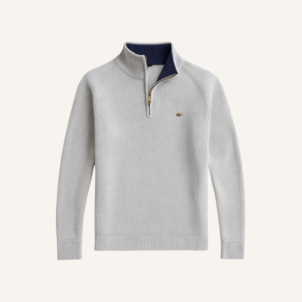 Suéter Masculino Meio Zíper Pesson Signature