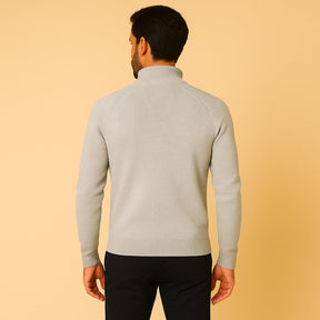 Suéter Masculino Meio Zíper Pesson Signature