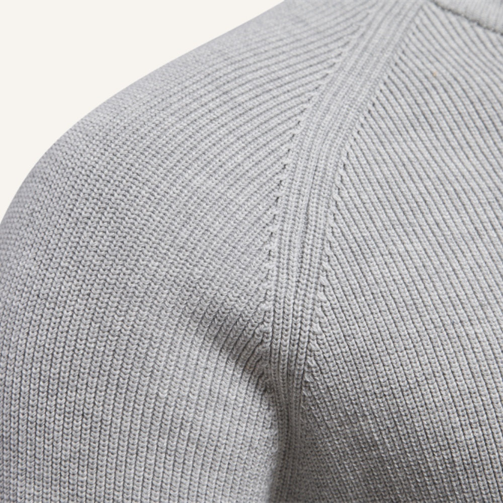 Suéter Masculino Meio Zíper Pesson Signature
