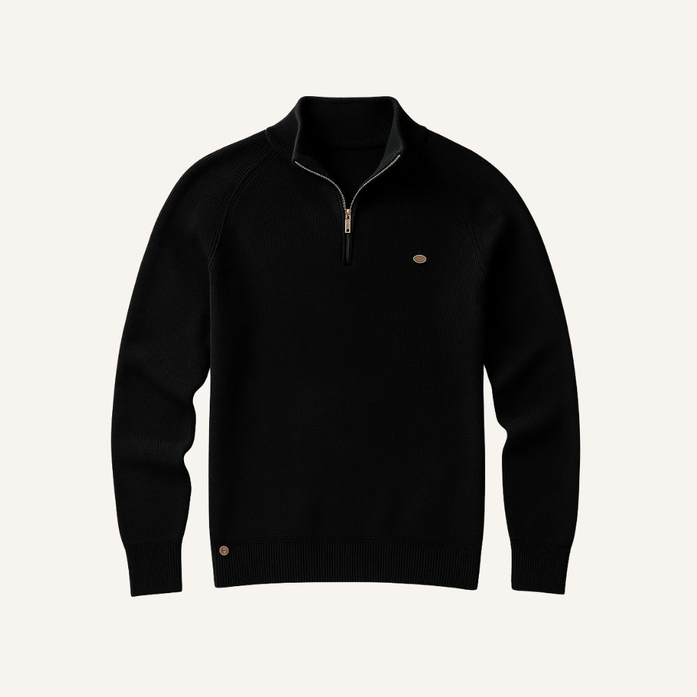 Suéter Masculino Meio Zíper Pesson Signature