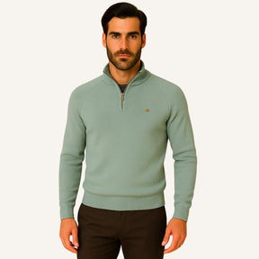 Suéter Masculino Meio Zíper Pesson Signature