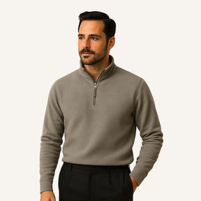 Suéter Masculino Meio Zíper Piemonte