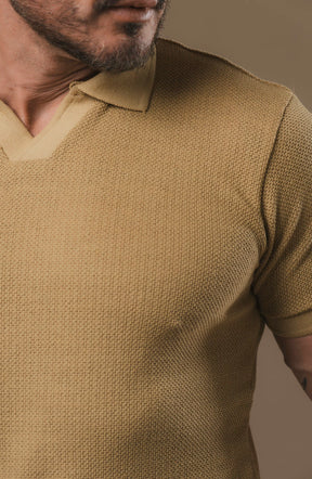 Kit com 5 Camisetas Texturizadas Polo em Tricot - Não amassa, não desbota e 0 transparência